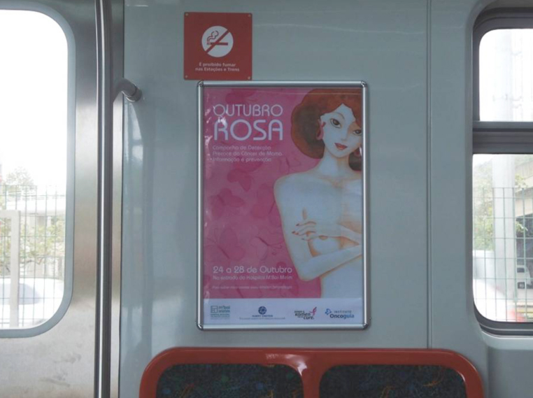 HIAE Outubro Rosa - Metro 3