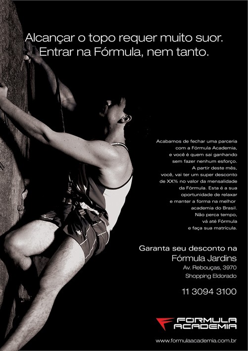 Fórmula Academia - Cartaz 2
