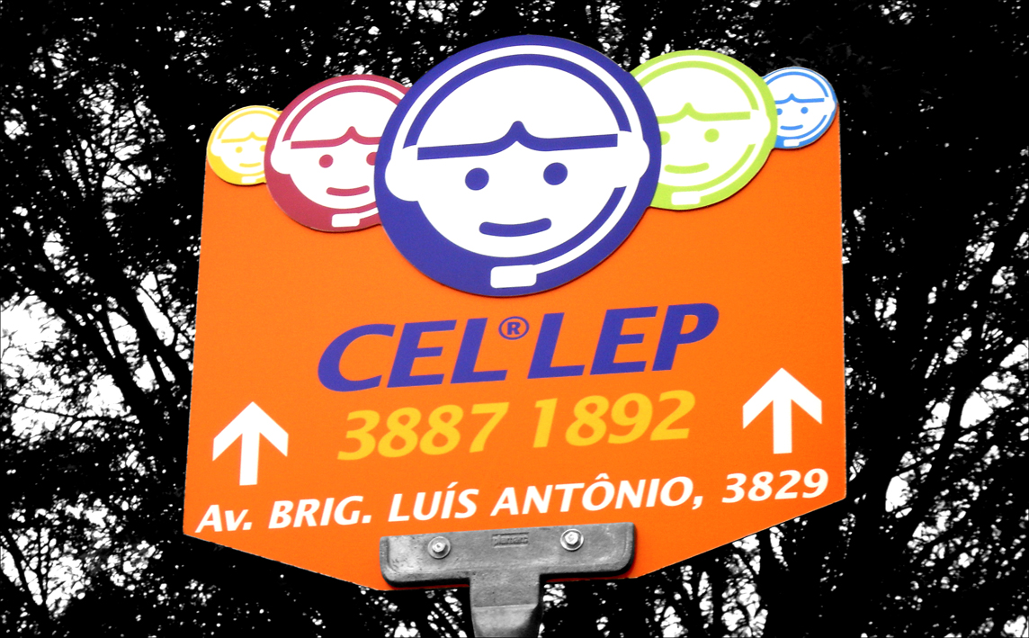Cellep Placa de Rua