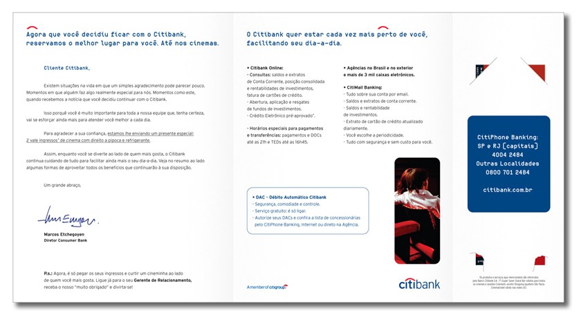 Citibank Cinemark Cinema em Dobro 2